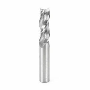 Amana 46116 Solid Carbide Spiral Plunge 1/2 Dia x 1-1/2 x 1/2 Inch Shank Up-Cut, 3-Flute