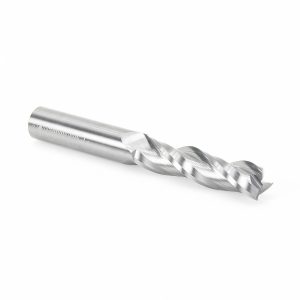Amana 46118 Solid Carbide Spiral Plunge 1/2 Dia x 2 Inch x 1/2 Shank Up-Cut, 3-Flute