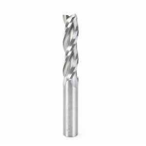 Amana 46118 Solid Carbide Spiral Plunge 1/2 Dia x 2 Inch x 1/2 Shank Up-Cut, 3-Flute