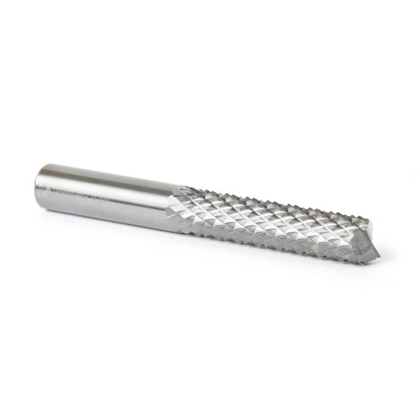 Amana 46123 End Mill Point Diamond Pattern Composite Cutting 1/2 Dia x 2-1/8 x 1/2 Shank