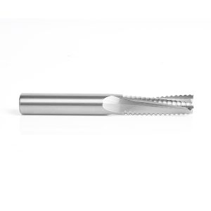 Amana 46124 CNC Solid Carbide Roughing Spiral 3 Flute Chipbreaker 1/2 Dia x 1-5/8 x 1/2 Inch Shank Up-Cut Router Bit