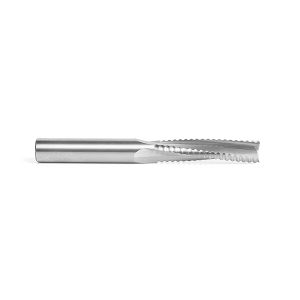 Amana 46126 CNC Solid Carbide Roughing Spiral 3 Flute Chipbreaker 1/2 Dia x 2 Inch x 1/2 Shank Up-Cut Router Bit