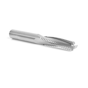 Amana 46126 CNC Solid Carbide Roughing Spiral 3 Flute Chipbreaker 1/2 Dia x 2 Inch x 1/2 Shank Up-Cut Router Bit