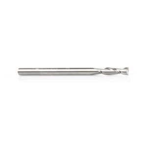 Amana 46127 Solid Carbide Spiral Plunge 1/8 Dia x 1/2 x 1/8 Shank x 2 Inch Long Up-Cut