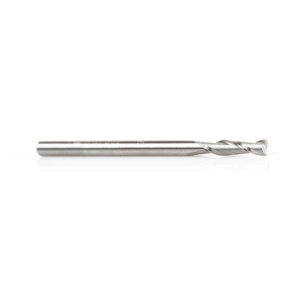 Amana 46127 Solid Carbide Spiral Plunge 1/8 Dia x 1/2 x 1/8 Shank x 2 Inch Long Up-Cut