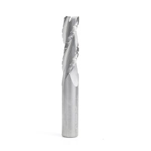 Amana 46134 CNC Solid Carbide Spiral Flute Roughing/Finishing with Chipbreaker 1/2 Dia x 1-5/8 x 1/2 Inch Shank Up-Cut, 3-Flute Router Bit
