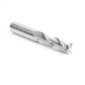 Amana 46134 CNC Solid Carbide Spiral Flute Roughing/Finishing with Chipbreaker 1/2 Dia x 1-5/8 x 1/2 Inch Shank Up-Cut, 3-Flute Router Bit
