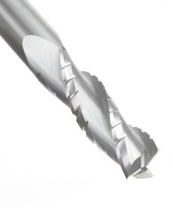 Amana 46134 CNC Solid Carbide Spiral Flute Roughing/Finishing with Chipbreaker 1/2 Dia x 1-5/8 x 1/2 Inch Shank Up-Cut, 3-Flute Router Bit