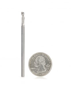 Amana 46137 CNC Solid Carbide Compression Spiral Single Flute 1/8 Dia x 3/8 x 1/8 Inch Shank