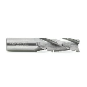Amana 46138 CNC Solid Carbide Spiral Flute Roughing/Finishing with Chipbreaker 3/4 Dia x 2-1/4 x 3/4 Shank Up-Cut Router Bit