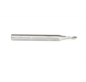 Amana 46139 CNC Solid Carbide Compression Spiral Single Flute 1/8 Dia x 3/8 x 1/4 Inch Shank