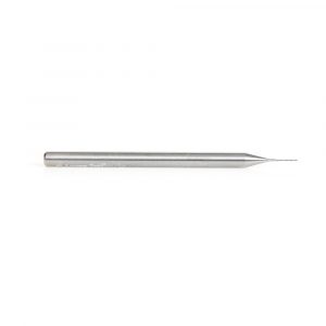 Amana 46143 Solid Carbide Spiral Plunge 1/64 Dia x 3/32 x 1/8 Shank x 2 Inch Long Up-Cut