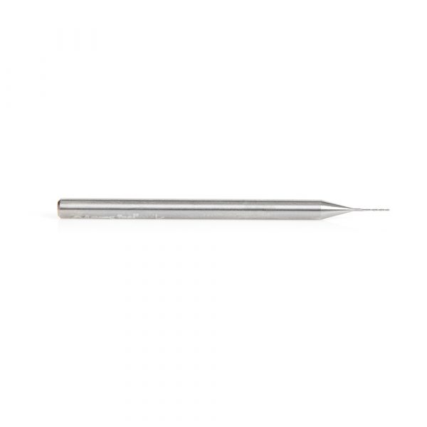 Amana 46143 Solid Carbide Spiral Plunge 1/64 Dia x 3/32 x 1/8 Shank x 2 Inch Long Up-Cut