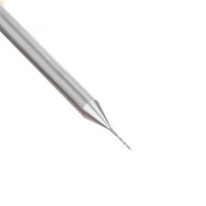 Amana 46143 Solid Carbide Spiral Plunge 1/64 Dia x 3/32 x 1/8 Shank x 2 Inch Long Up-Cut