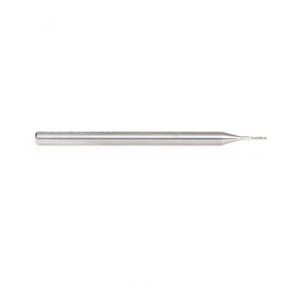 Amana 46145 Solid Carbide Spiral Plunge 1/32 Dia x 1/8 x 1/8 Shank x 2 Inch Long Up-Cut