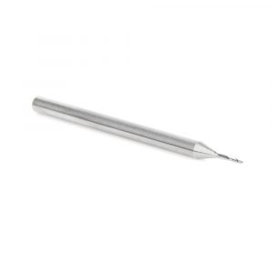 Amana 46145 Solid Carbide Spiral Plunge 1/32 Dia x 1/8 x 1/8 Shank x 2 Inch Long Up-Cut