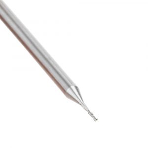 Amana 46145 Solid Carbide Spiral Plunge 1/32 Dia x 1/8 x 1/8 Shank x 2 Inch Long Up-Cut