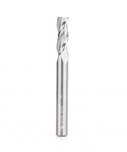 Amana 46149 Solid Carbide Spiral Plunge 1/4 Dia x 3/4 x 1/4 Inch Shank Up-Cut, 3-Flute