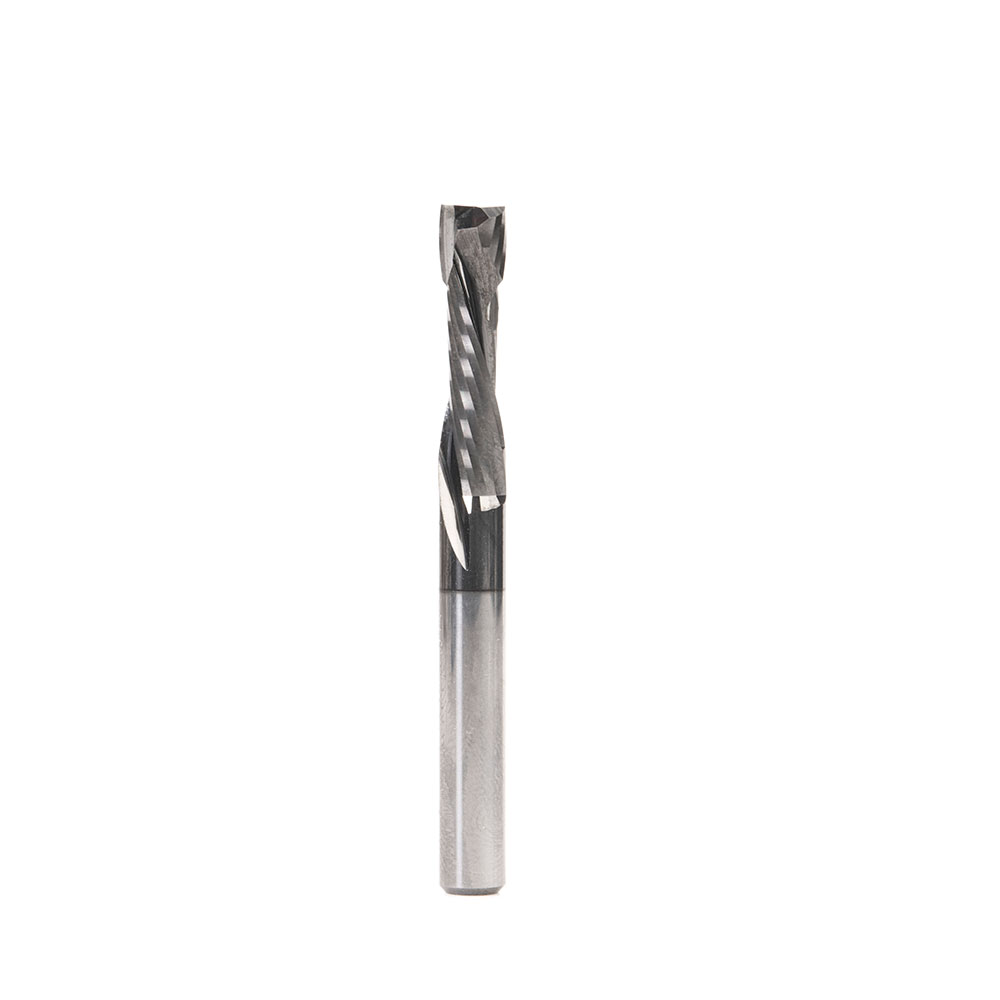 Amana 46170-DLC CNC Solid Carbide Compression Spiral Diamond-Like Carbon (DLC) Coated for Solid Wood 1/4 Dia x 7/8 x 1/4 Inch Shank