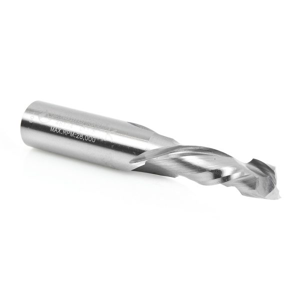 Amana 46173 CNC Solid Carbide Compression Spiral 3/8 Dia x 1-1/8 Inch x 3/8 Shank