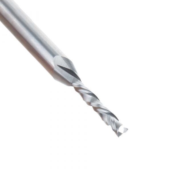 Amana 46176 CNC Solid Carbide Compression Spiral 1/8 Dia x 13/16 x 1/4 Inch Shank
