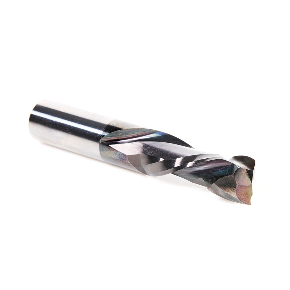 Amana 46188-DLC CNC Solid Carbide Compression Spiral Diamond-Like Carbon (DLC) Coated for Solid Wood 1/2 Dia x 1-1/4 x 1/2 Inch Shank