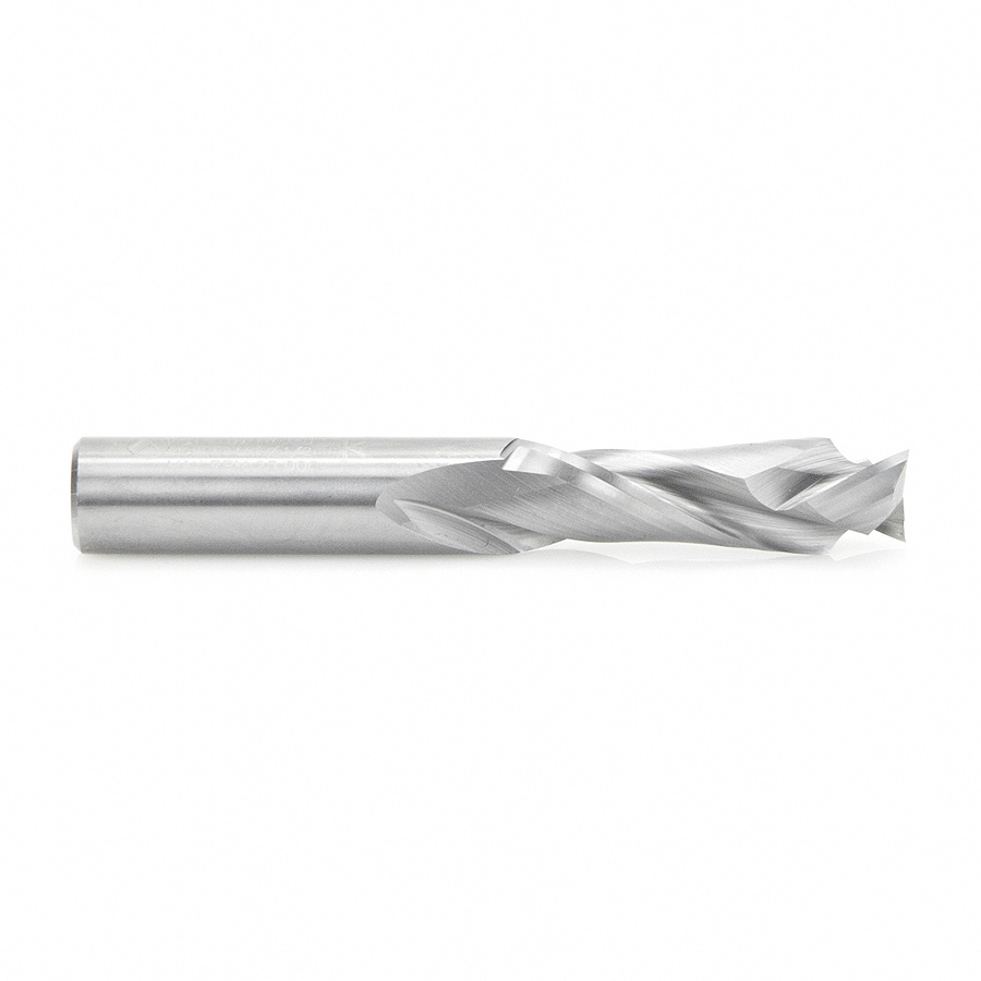 Amana 46190-LH CNC Solid Carbide Compression Spiral L/H x 1/2 Dia x 1-5/8 x 1/2 Inch Shank