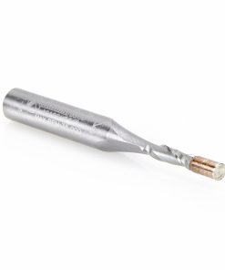 Amana 46196 Solid Carbide UltraTrim Spiral 1/8 Dia x 3/8 x 1/4 Inch Shank with Brass Pilot Guide Up-Cut