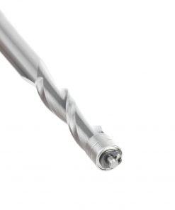 Amana 46197 Solid Carbide UltraTrim Spiral 1/4 Dia x 1 Inch x 1/4 Shank with Double Ball Bearing Up-Cut