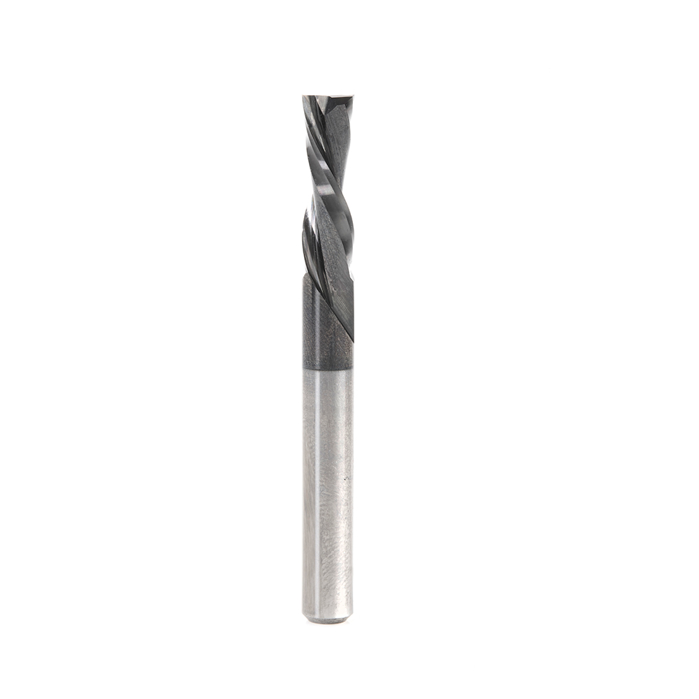 Amana 46202-DLC Solid Carbide Spiral Plunge Diamond-Like Carbon (DLC) Coated for Solid Wood 1/4 Dia x 3/4 x 1/4 Inch Shank Down-Cut