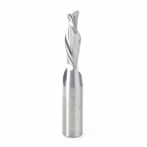Amana 46204 Solid Carbide Spiral Plunge 3/8 Dia x 1-1/4 x 1/2 Inch Shank Down-Cut