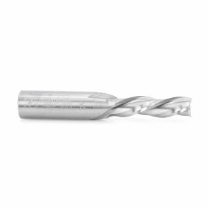 Amana 46214 Solid Carbide Spiral Plunge 3/8 Dia x 1-1/4 x 3/8 Inch Shank Down-Cut, 3-Flute