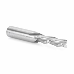 Amana 46214 Solid Carbide Spiral Plunge 3/8 Dia x 1-1/4 x 3/8 Inch Shank Down-Cut, 3-Flute