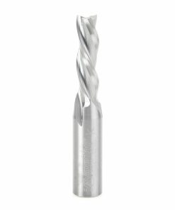 Amana 46214 Solid Carbide Spiral Plunge 3/8 Dia x 1-1/4 x 3/8 Inch Shank Down-Cut, 3-Flute