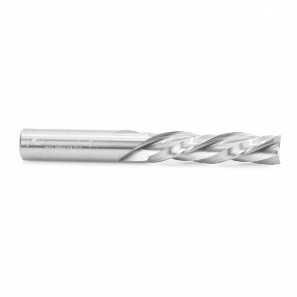Amana 46218 Solid Carbide Spiral Plunge 1/2 Dia x 2 Inch x 1/2 Shank Down-Cut, 3-Flute