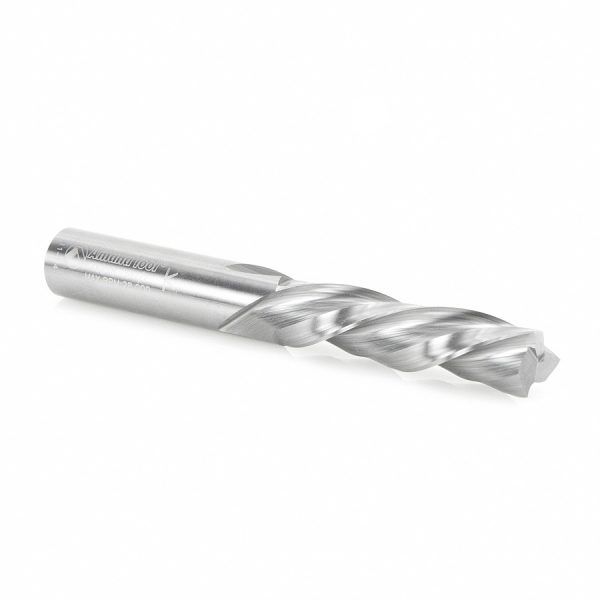 Amana 46218 Solid Carbide Spiral Plunge 1/2 Dia x 2 Inch x 1/2 Shank Down-Cut, 3-Flute