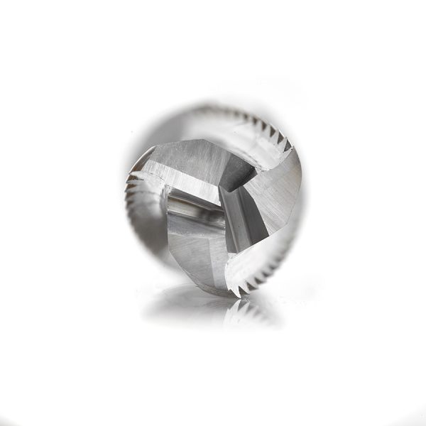 Amana 46223 CNC Solid Carbide Roughing Spiral 3 Flute Chipbreaker 3/8 Dia x 1-1/4 x 3/8 Inch Shank Down-Cut Router Bit