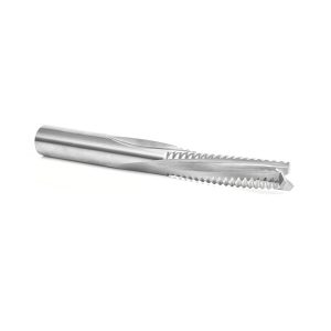 Amana 46226 CNC Solid Carbide Roughing Spiral 3 Flute Chipbreaker 1/2 Dia x 2 Inch x 1/2 Shank Down-Cut Router Bit