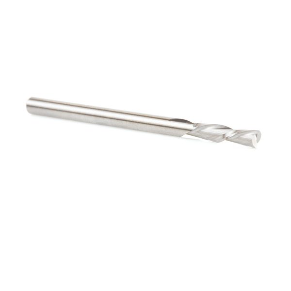 Amana 46227 Solid Carbide Spiral Plunge 1/8 Dia x 1/2 x 1/8 Shank x 2 Inch Long Down-Cut