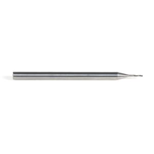 Amana 46229 Solid Carbide Spiral Plunge 1/32 Dia x 1/8 x 1/8 Shank x 2 Inch Long Down-Cut
