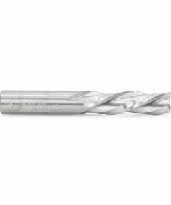 Amana 46234 CNC Solid Carbide Spiral Flute Roughing/Finishing with Chipbreaker 1/2 Dia x 1-5/8 x 1/2 Inch Shank Down-Cut Router Bit