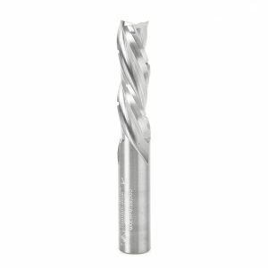 Amana 46234 CNC Solid Carbide Spiral Flute Roughing/Finishing with Chipbreaker 1/2 Dia x 1-5/8 x 1/2 Inch Shank Down-Cut Router Bit