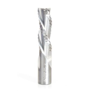 Amana 46238 CNC Solid Carbide Spiral Flute Roughing/Finishing with Chipbreaker 3/4 Dia x 2-1/4 x 3/4 Shank Down-Cut Router Bit