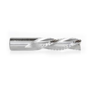 Amana 46238 CNC Solid Carbide Spiral Flute Roughing/Finishing with Chipbreaker 3/4 Dia x 2-1/4 x 3/4 Shank Down-Cut Router Bit