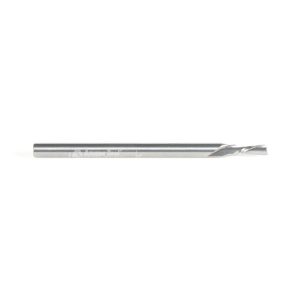 Amana 46239 Solid Carbide Spiral Plunge 3/32 Dia x 1/4 x 1/8 Shank x 2 Inch Long Down-Cut