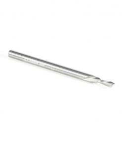 Amana 46239 Solid Carbide Spiral Plunge 3/32 Dia x 1/4 x 1/8 Shank x 2 Inch Long Down-Cut