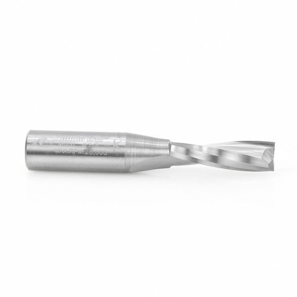Amana 46257 Solid Carbide Spiral Plunge for Solid Wood 3/8 Dia x 1-1/4 x 1/2 Inch Shank Up-Cut