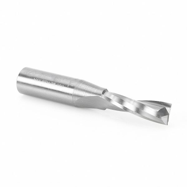 Amana 46257 Solid Carbide Spiral Plunge for Solid Wood 3/8 Dia x 1-1/4 x 1/2 Inch Shank Up-Cut