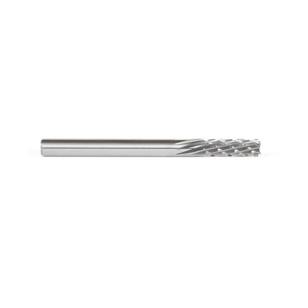 Amana 46264 Solid Carbide CNC Spiral Carbon Graphite & Carbon Fiber Panel Cutting 1/4 Dia x 3/4 x 1/4 Shank x 3 Inch Long Down-Cut Router Bit