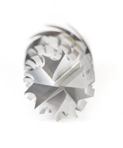 Amana 46267 Solid Carbide CNC Carbon Graphite & Spiral Carbon Fiber Panel Cutting 1/2 Dia x 1-1/8 x 1/2 Shank x 3-1/2 Inch Long Down-Cut Router Bits